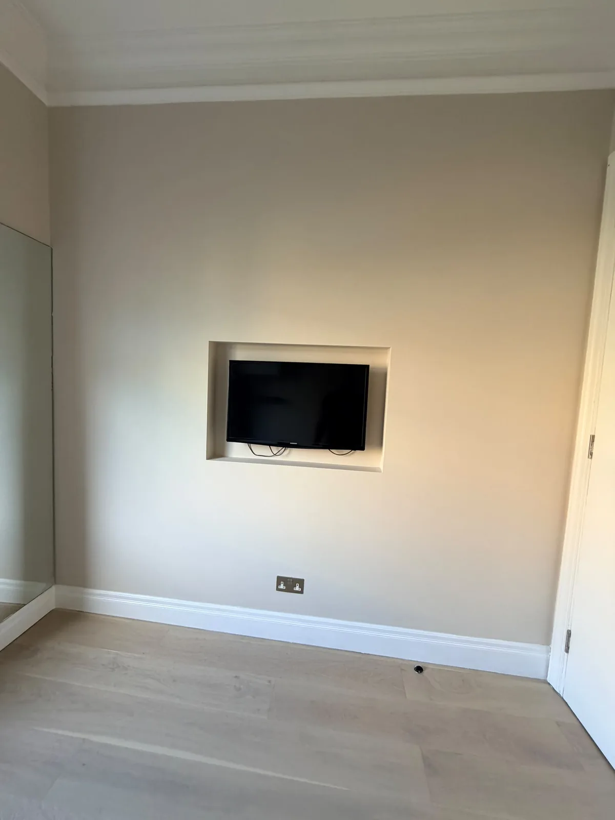 Completed wall and joinery finish after Sherifi Group property-care work